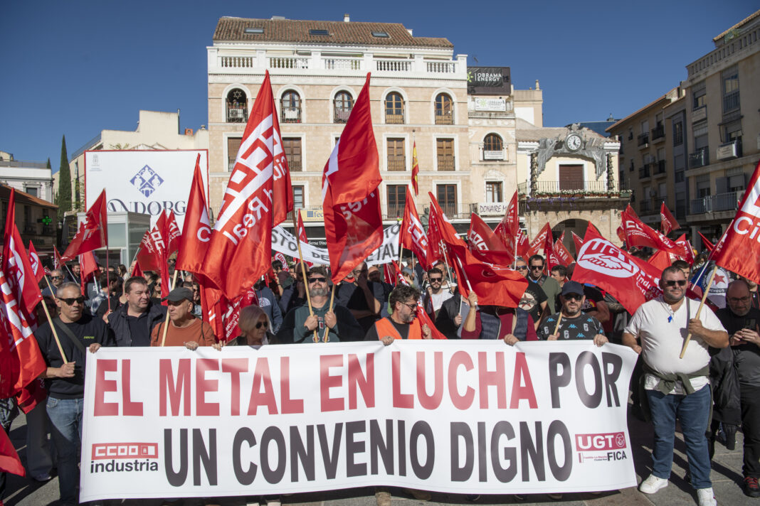 Huelga del metal en Ciudad Real