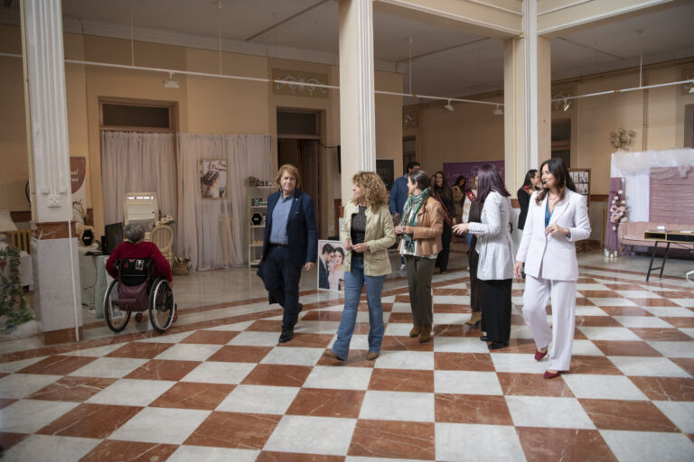 Moda, gastronomía y artesanía, unidas en el Wedding Pack Solidario que acoge el Antiguo Casino en apoyo a Down Caminar, Laborvalía y VivELA