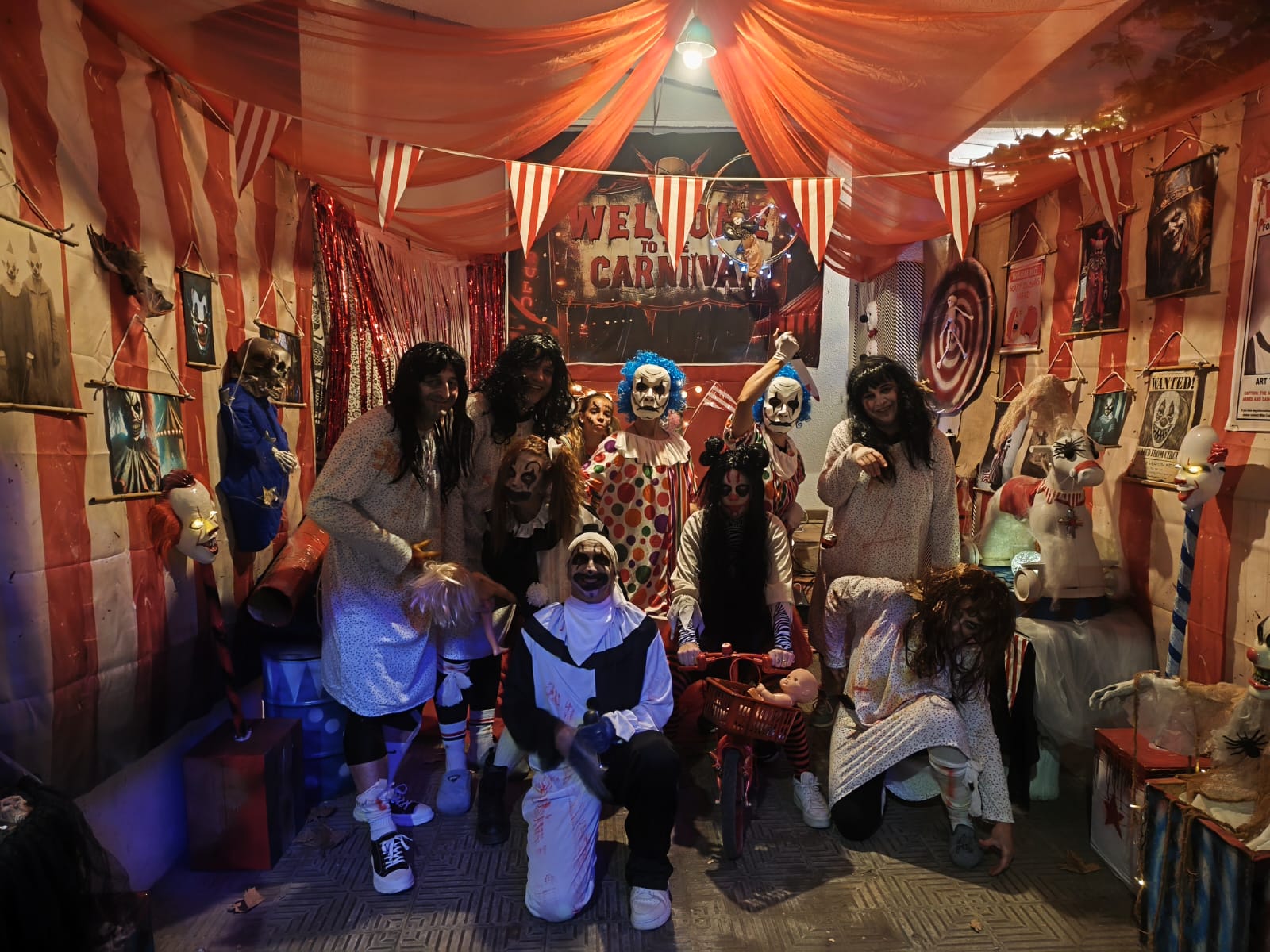 Nuevo Parque Halloween - Familia Linares ganador del concurso de fachadas