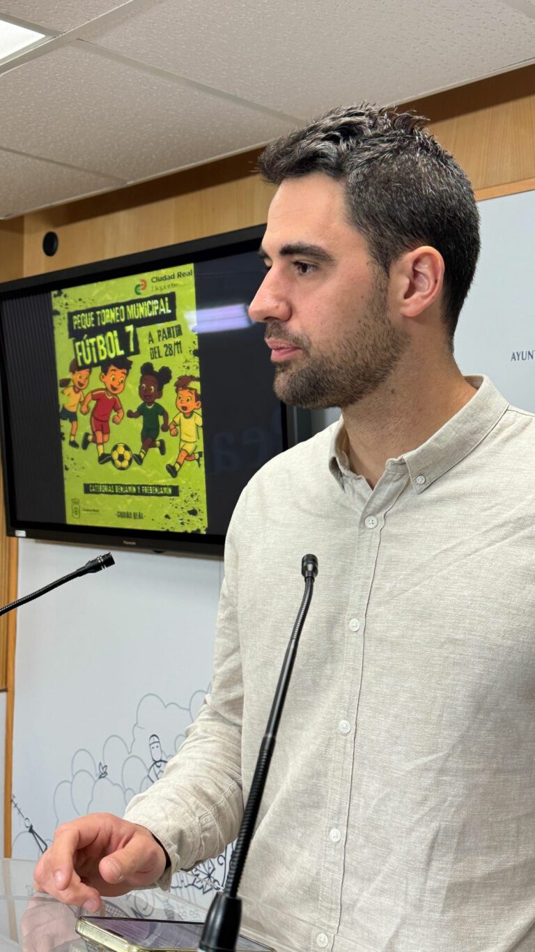 Ciudad Real: El Patronato Municipal de Deportes pone en marcha el Peque Torneo municipal de Fútbol 7