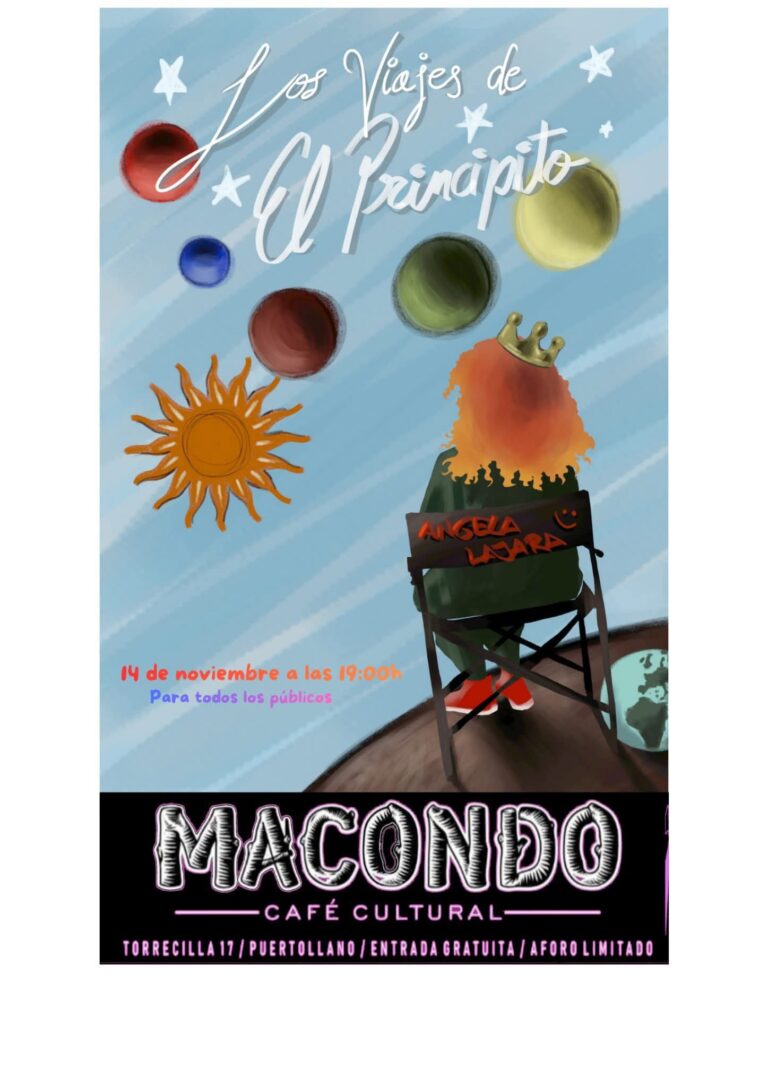 «Los viajes de El Principito», este viernes en Macondo Café Cultural de Puertollano