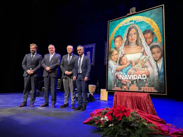 Ciudad Real alumbra la Navidad con un cartel de esperanza y un sentido pregón