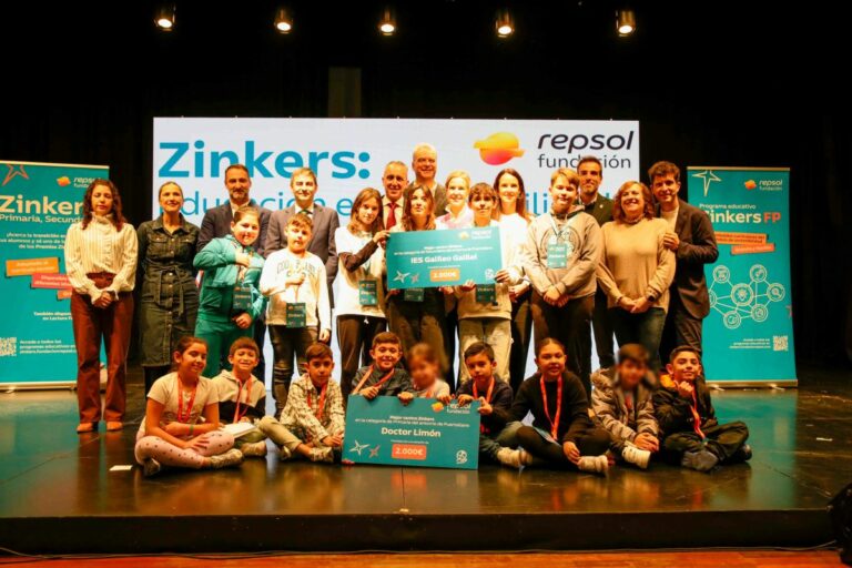 Fundación Repsol reconoce al CEIP ‘Doctor Limón’ y al IES ‘Galileo Galilei’ como mejores centros Zinkers de Puertollano