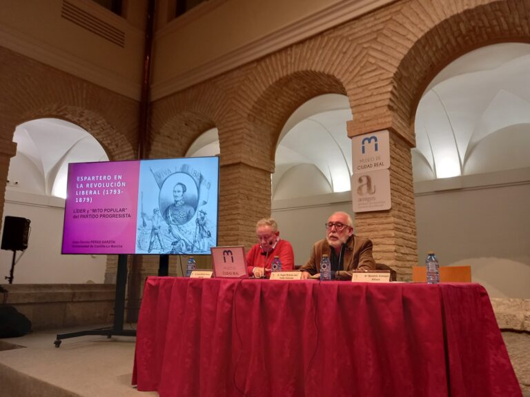 Vídeo: Conferencia de Ángel Ramón del Valle y Pilar Molina titulada» Las huellas de Espartero en La Mancha: La transformación del convento de la Merced en Instituto de Segunda Enseñanza» 