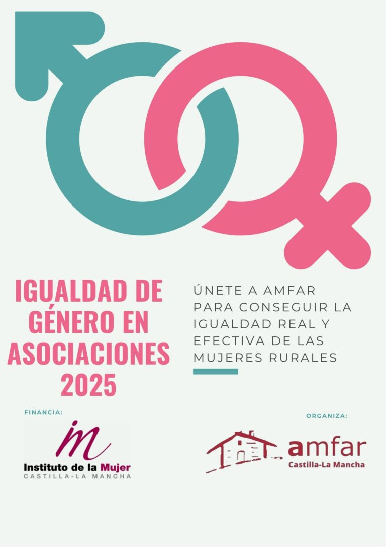 AMFAR desarrolla un programa de igualdad en el ámbito rural de Castilla-La Mancha