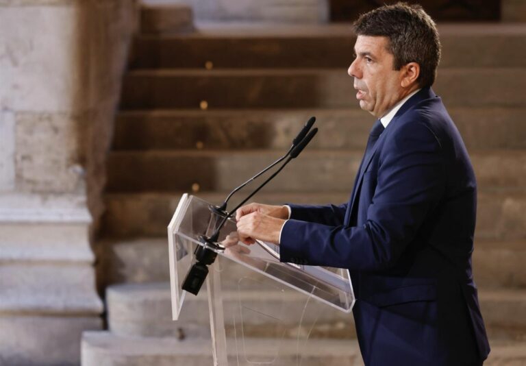 Mazón anuncia su dimisión como presidente de la Generalitat: «Ya no puedo más»