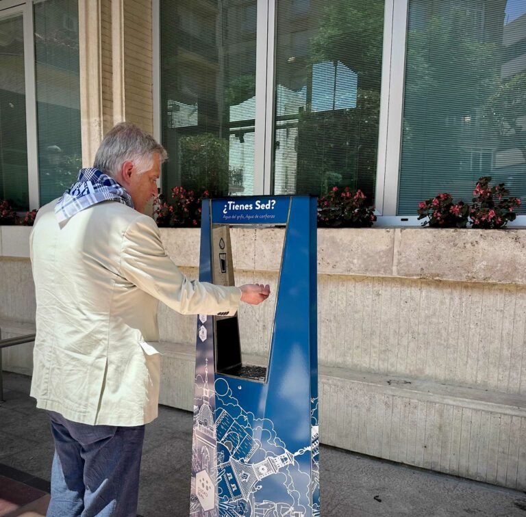 El Ayuntamiento de Ciudad Real licita el contrato para la instalación de fuentes de agua refrigerada en espacios públicos
