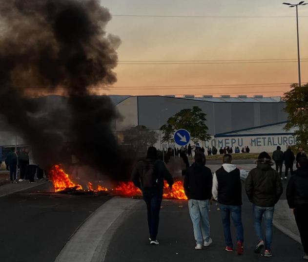 Huelga del metal en Puertollano