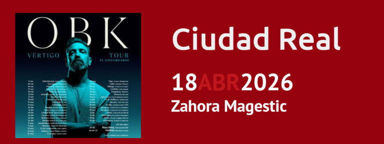 OBK celebrará sus 35 años de música con una gira de más de 40 conciertos, que incluye a Ciudad Real