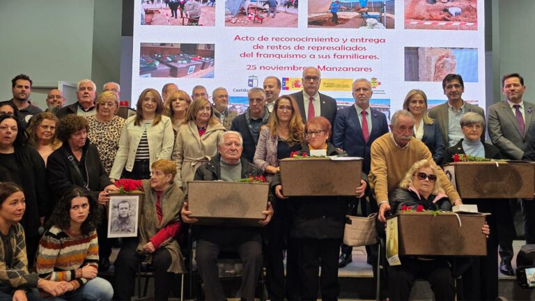 El Gobierno de Castilla-La Mancha cumple con el deber legal y moral de recuperar la memoria democrática de la región