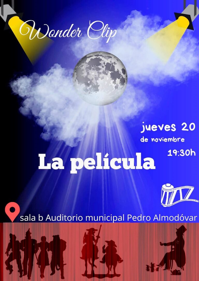  Puertollano: El colectivo cultural «Poemarte» proyectará la película «Wonder Clip»