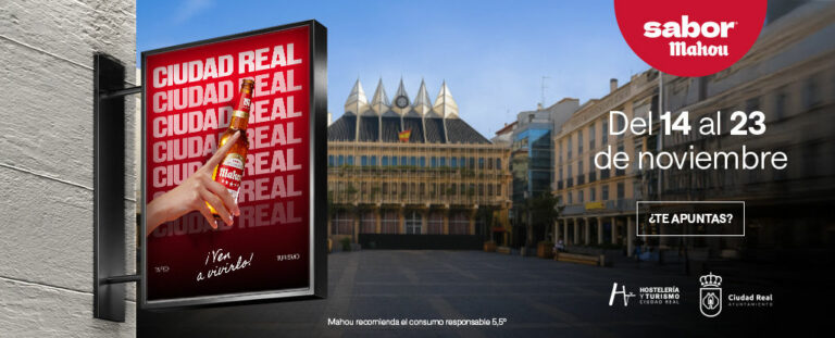 Estas son las 14 tapas de la ruta Sabor Mahou-Ciudad Real que se celebra desde el 14 al 23 de noviembre