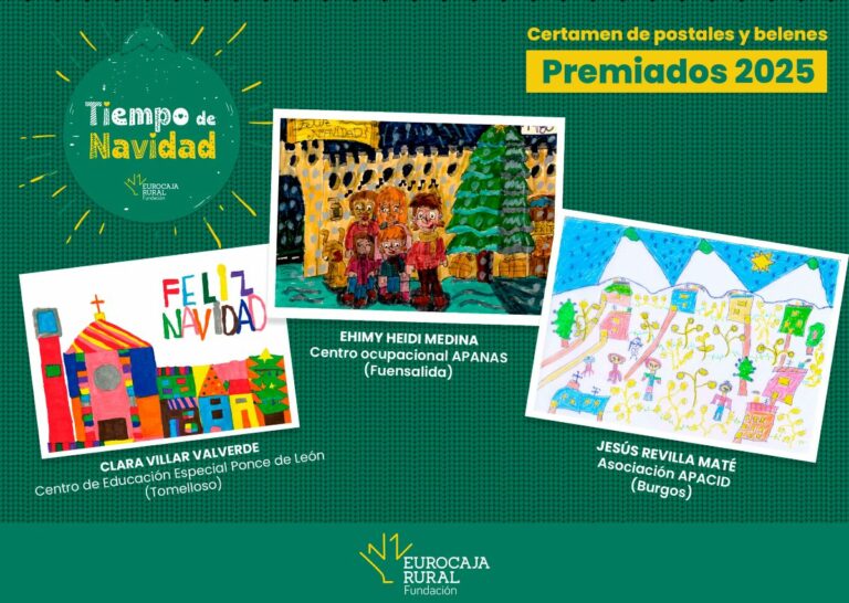 “La Navidad en los pueblos” inspira las obras ganadoras del certamen de Fundación Eurocaja Rural