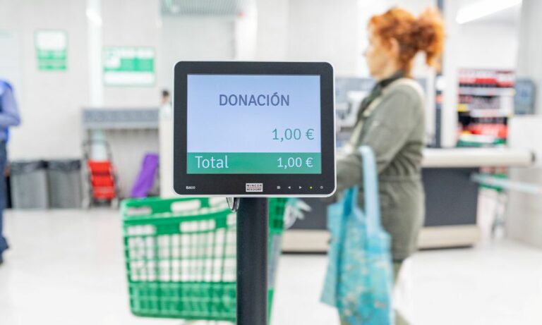 Los clientes de Mercadona donan 1,6 millones de euros a los bancos de alimentos