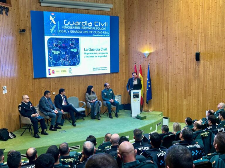 El subdelegado del Gobierno destaca la cooperación entre Policía Local y Guardia Civil en el I Encuentro Provincial celebrado en Ciudad Real