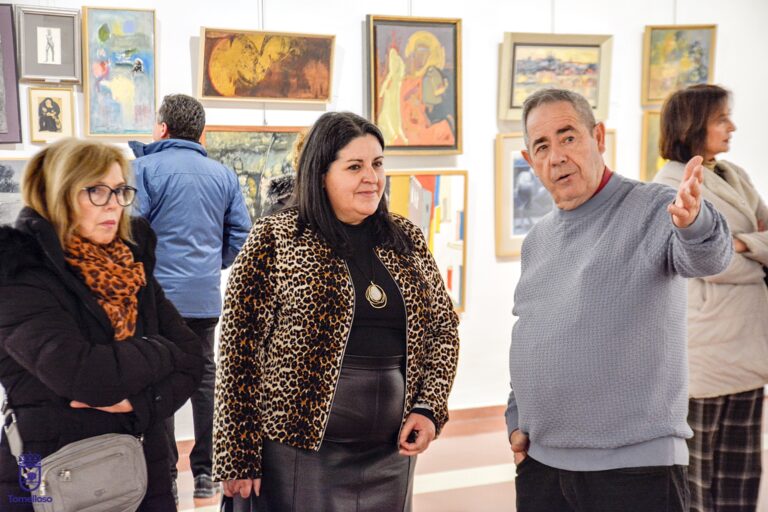 José Luis Romeral celebra en el López Torres sus 50 años de pintura con la exposición “Contemporáneos y Romeral”