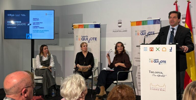 Puertollano: La mirada femenina del periodismo dialoga con el universo cervantino en un nuevo encuentro “Legado Quijote”