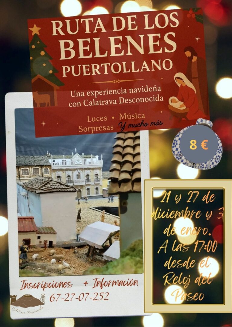 Calatrava Desconocida vuelve con su tradicional Ruta de los Belenes en Puertollano