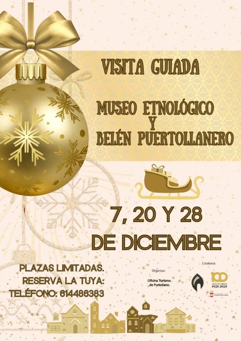 La Oficina de Turismo de Puertollano organiza visitas guiadas gratuitas al Museo Etnológico y el belén puertollanero