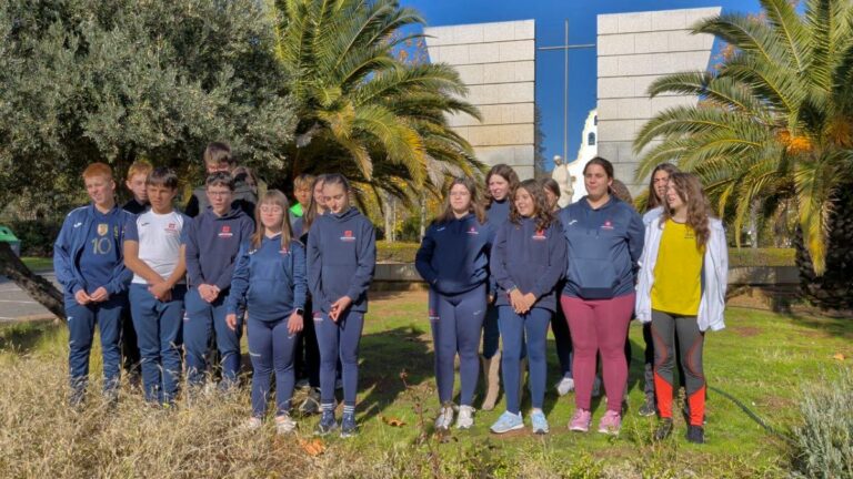 El alumnado de Salesianos Puertollano rinde homenaje a los mineros en el día de Santa Bárbara