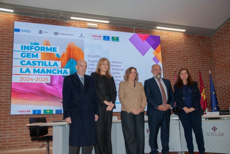 UCLM, Globalcaja y JCCM presentan el Informe GEM sobre emprendimiento en CLM