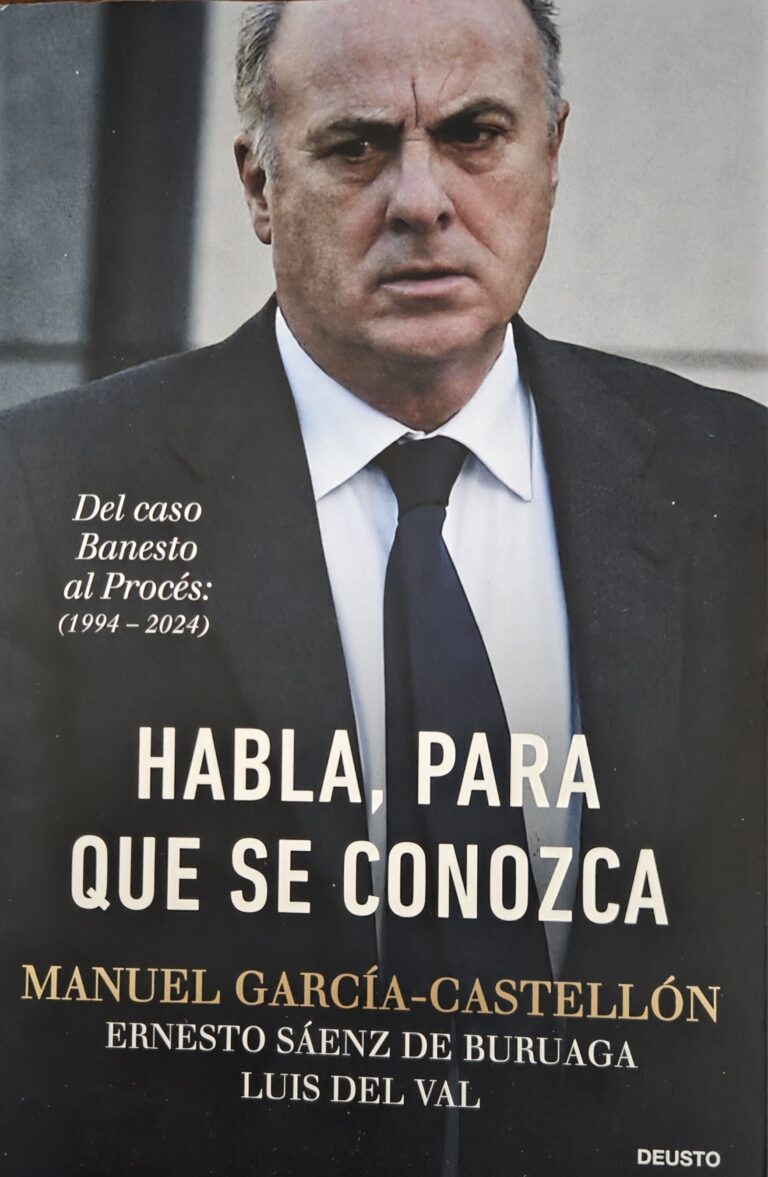 El juez Manuel García Castellón presenta mañana en Ciudad Real su libro “Habla, para que se conozca”