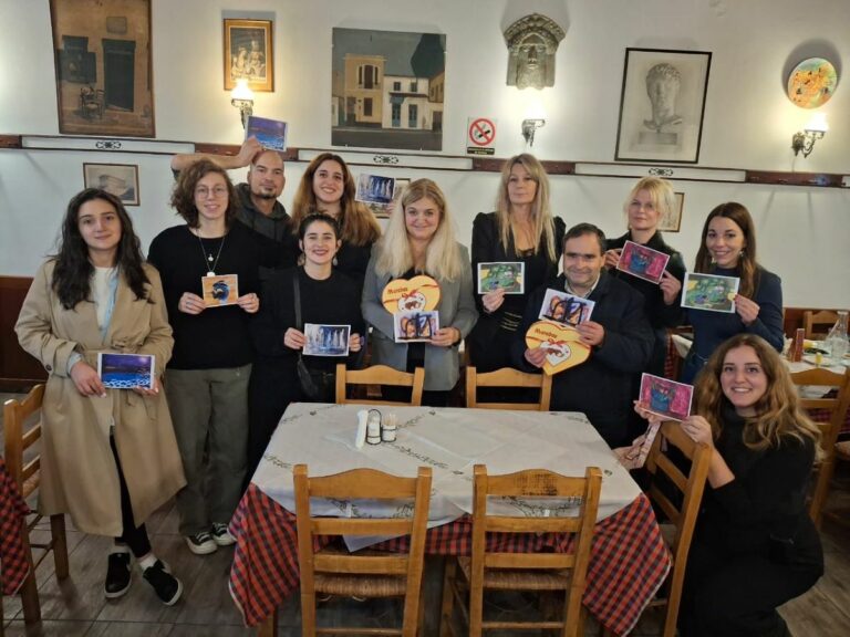 Cuando el arte rompe barreras: Oretania Ciudad Real participa en Atenas en una nueva fase del proyecto europeo ‘The touch of art’