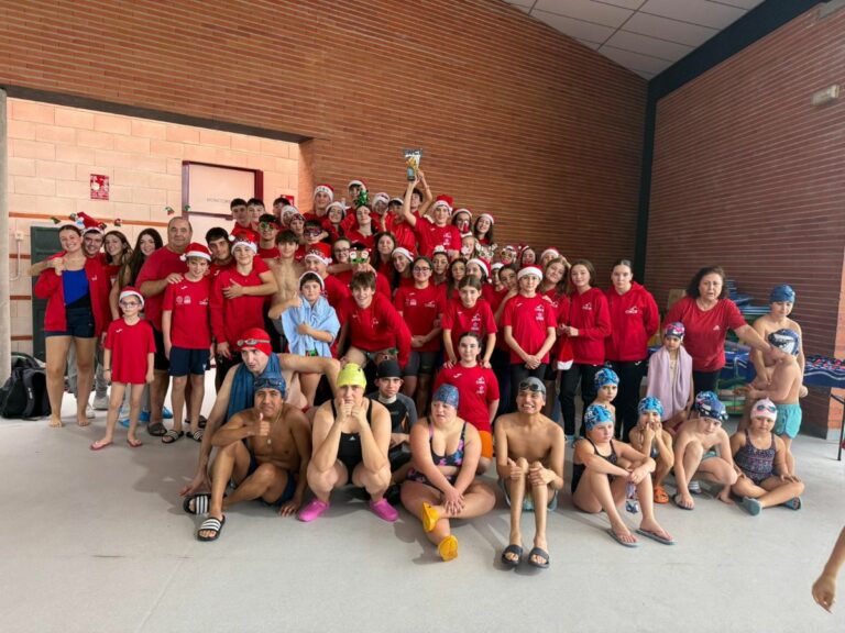 Éxito rotundo del Club Natación Ciudad Real en su XXVI Trofeo de Navidad