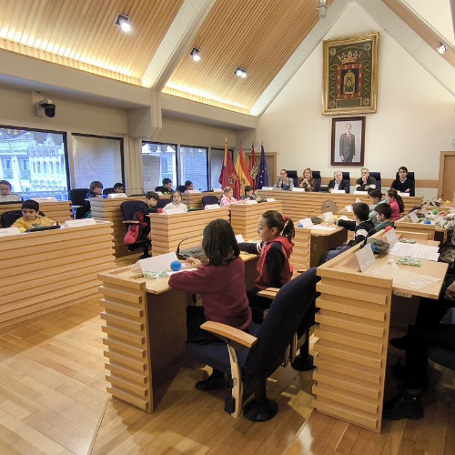 El Pleno Escolar Municipal trabaja sobre la Constitución y la Educación en Valores