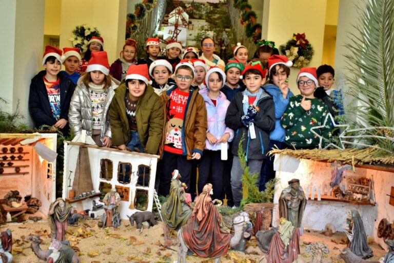 Puertollano: Los escolares descubren el Belén Municipal en el Museo García Rodero