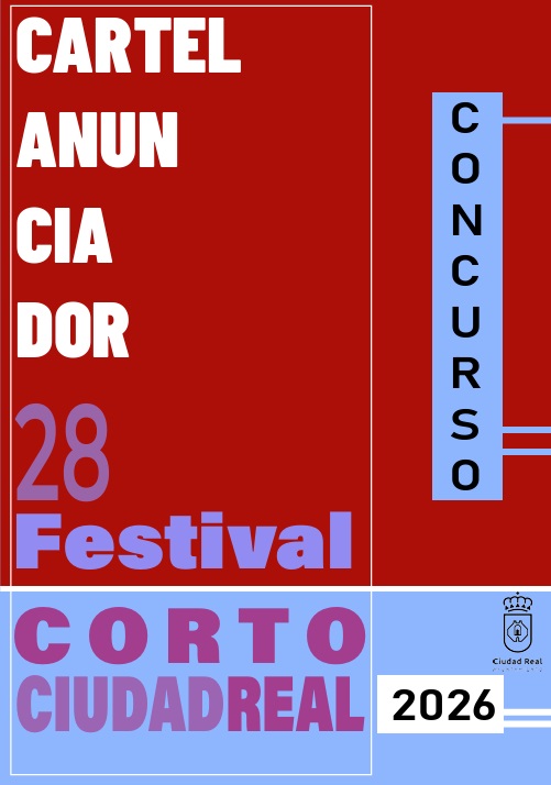 Ciudad Real: La concejalía de Juventud convoca el concurso para elegir el cartel del 28 Festival Corto Ciudad Real 2026