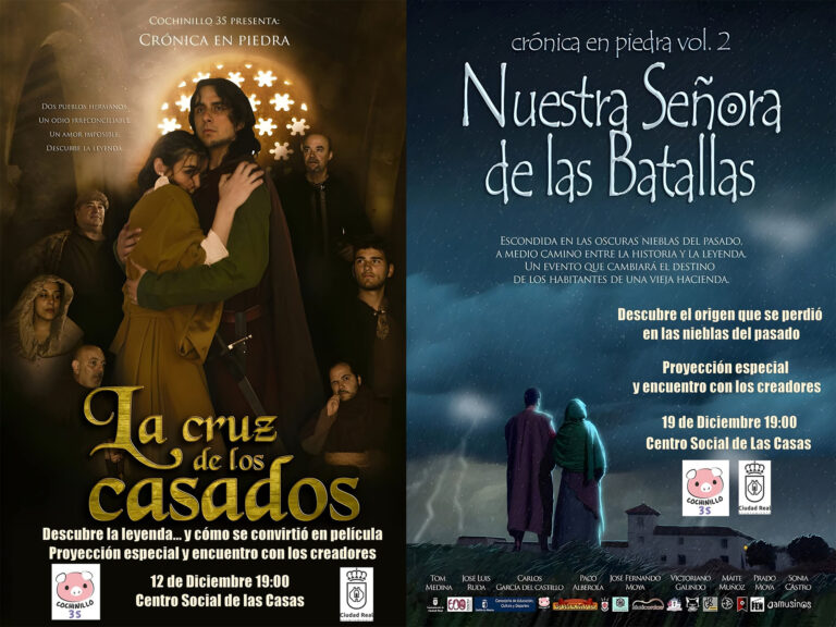 Cochinillo 35 proyectará los volúmenes 1 y 2 de Crónica en Piedra en el Centro Social de Las Casas