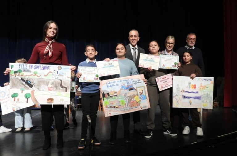 Puertollano: Los alumnos del colegio público Ángel Andrade ganan el primer premio del certamen de dibujo “Ciudades Educadoras”