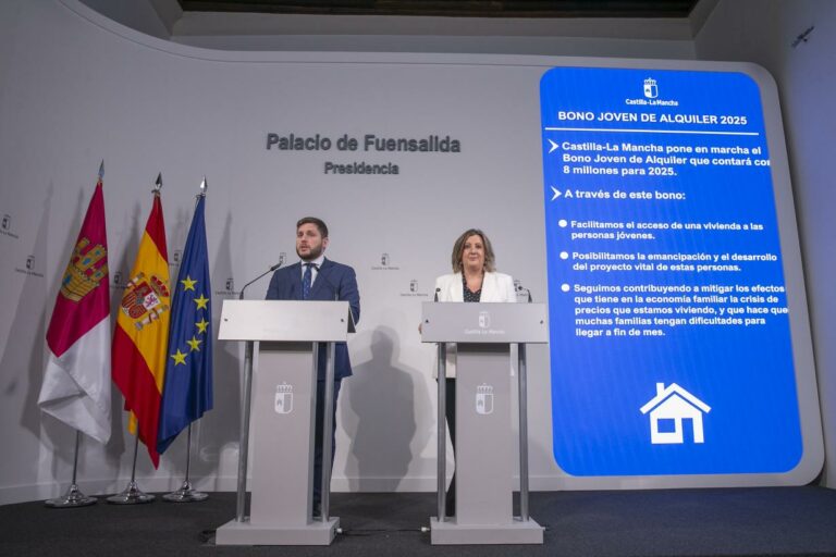 Castilla-La Mancha convoca por tercera vez el Bono de Alquiler Joven, dotado de ocho millones de euros