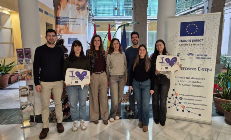 La Comisión Europea renueva su apoyo al centro Europe Direct del Gobierno de Castilla-La Mancha para el periodo 2026-2030