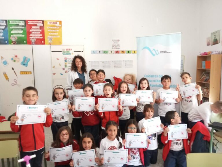 El Ayuntamiento y Aguas de Puertollano conciencian a más de 400 alumnos sobre el uso responsable del agua  través de Aqualogía 2025