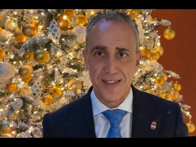 El alcalde de Puertollano felicita la navidad y desea que el 2026 venga cargado de sueños cumplidos