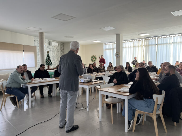 El Geoparque Volcanes de Calatrava. Ciudad Real continúa su programa de jornadas de divulgación y sensibilización en Poblete