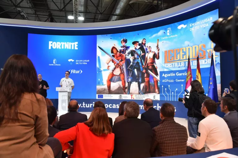 Castilla-La Mancha suma ya más de 1.800 referencias en la nueva Plataforma Digital de Turismo y lanza ‘Legends Of CLM’ en Fortnite