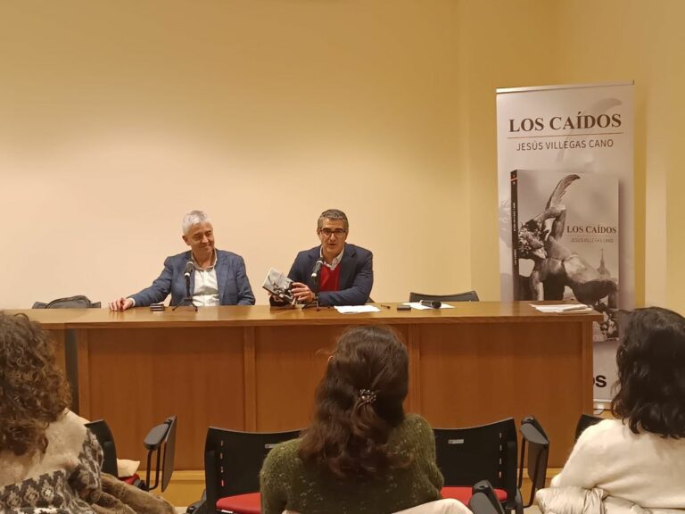 Jesús Villegas Cano presentó en Ciudad Real su nueva novela «Los caídos»