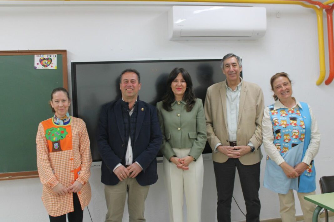 Blanca Fernández climatización colegio Porzuna 4