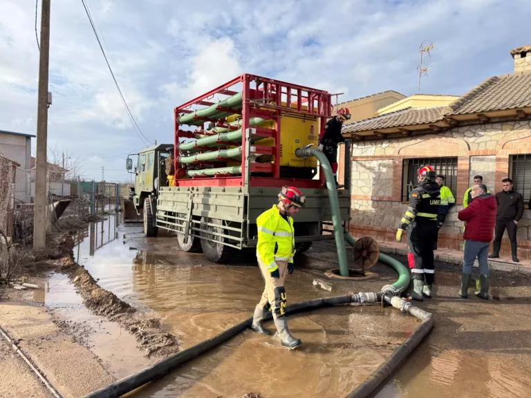 La UME se mantiene en Ciudad Real y el puesto de mando se trasladará cerca de Malagón y Fernán Caballero