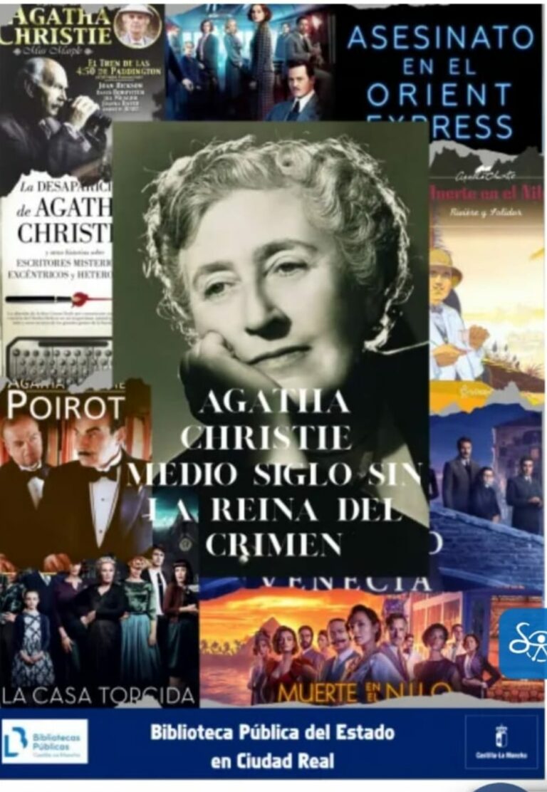La Biblioteca Pública del Estado rinde homenaje a Agatha Christie