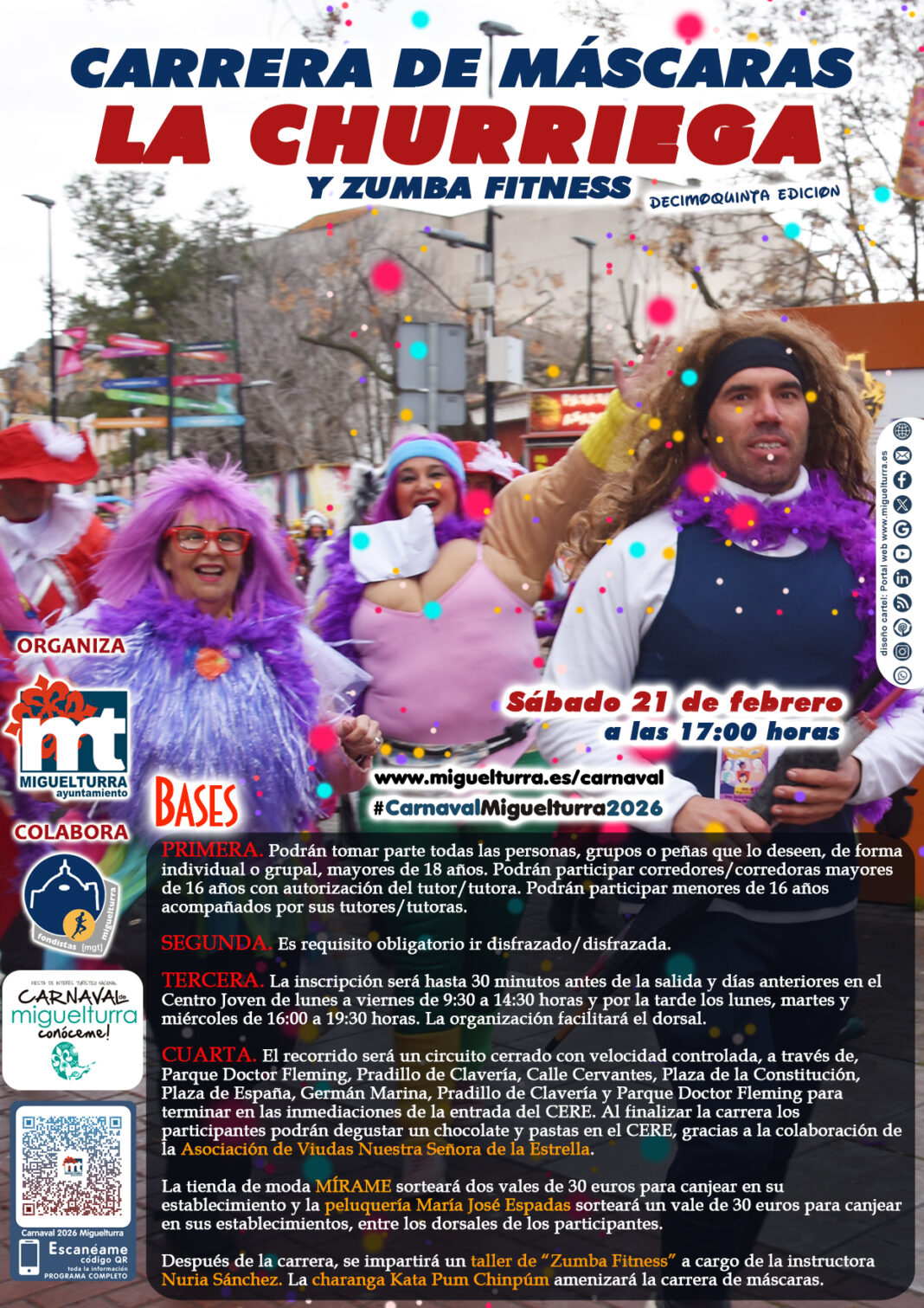 concurso carrera de mascaras 2026