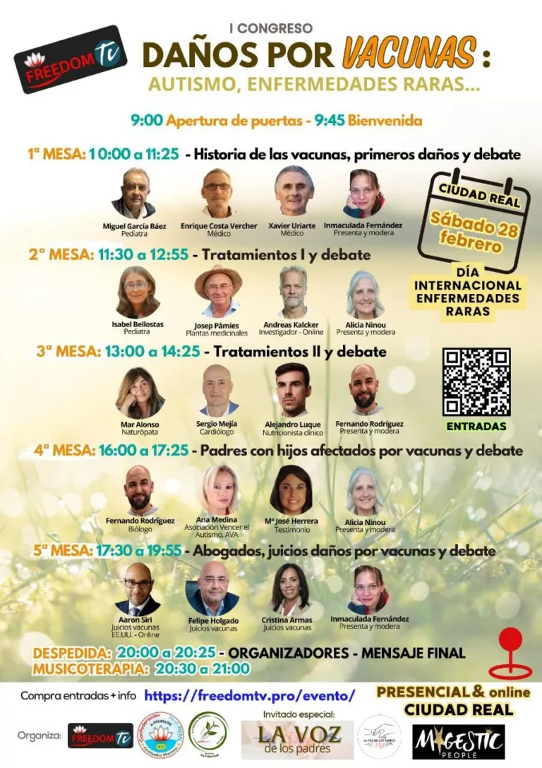 La sala que acogerá el evento ‘Daños por Vacunas’ manifiesta su “estupefacción” ante el intento de impedir su celebración
