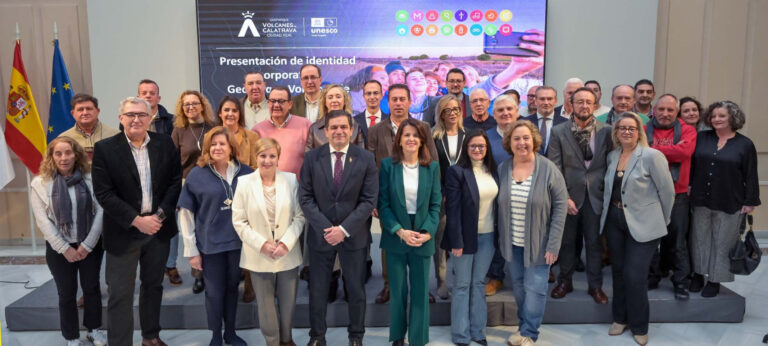 Geoparque Volcanes de Calatrava Ciudad Real se dota de una nueva identidad corporativa que aglutina a 40 pueblos de la provincia