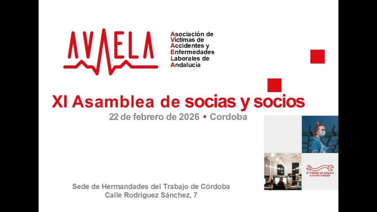 Acuerdan la creación de una federación nacional de víctimas de siniestralidad laboral