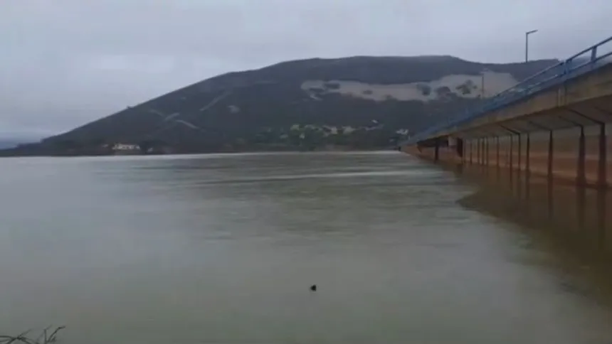 Embalse de Torre de Abraham, el 5 de febero de 2026