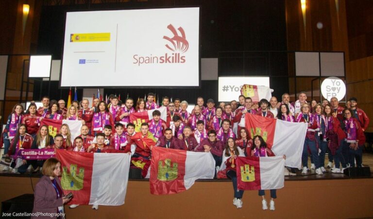 Castilla-La Mancha brilla en el campeonato de FP Spainskills con dos medallas de oro