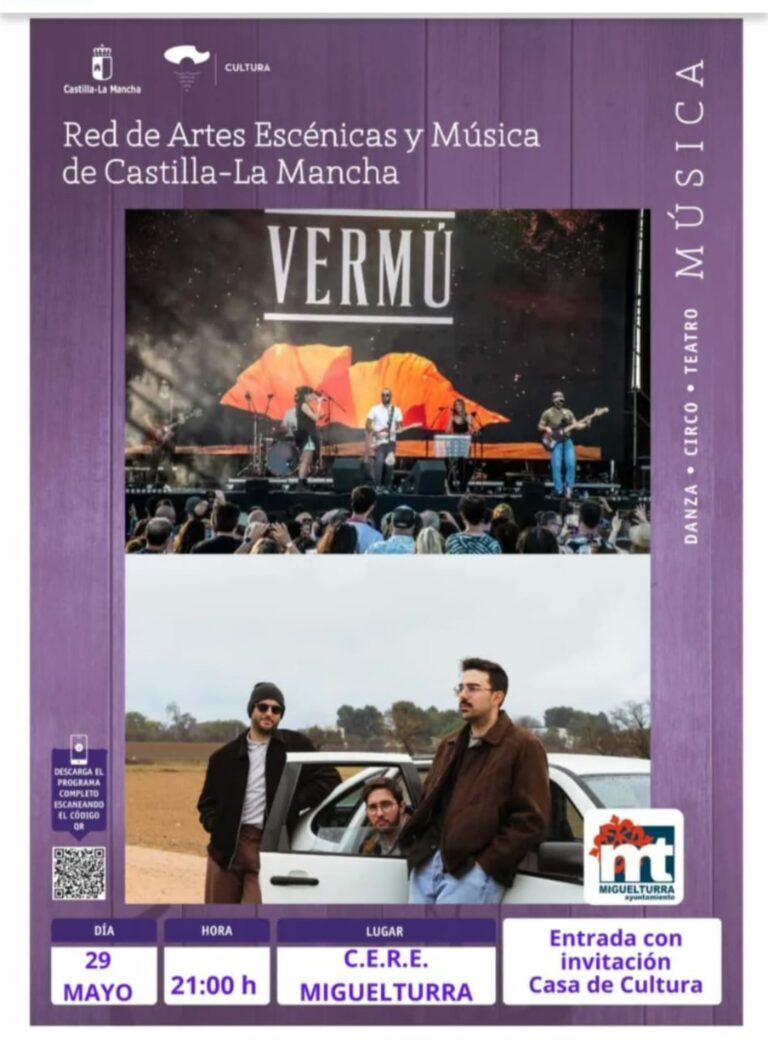 Los albaceteños «Vermú» actúan en el CERE de Miguelturra